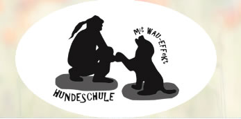 Hundeschule mit "Wau" Effekt